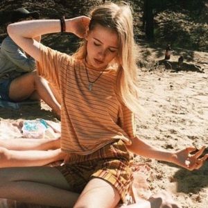 SOLD!!! BRANDY TOP + FREE STICKERS